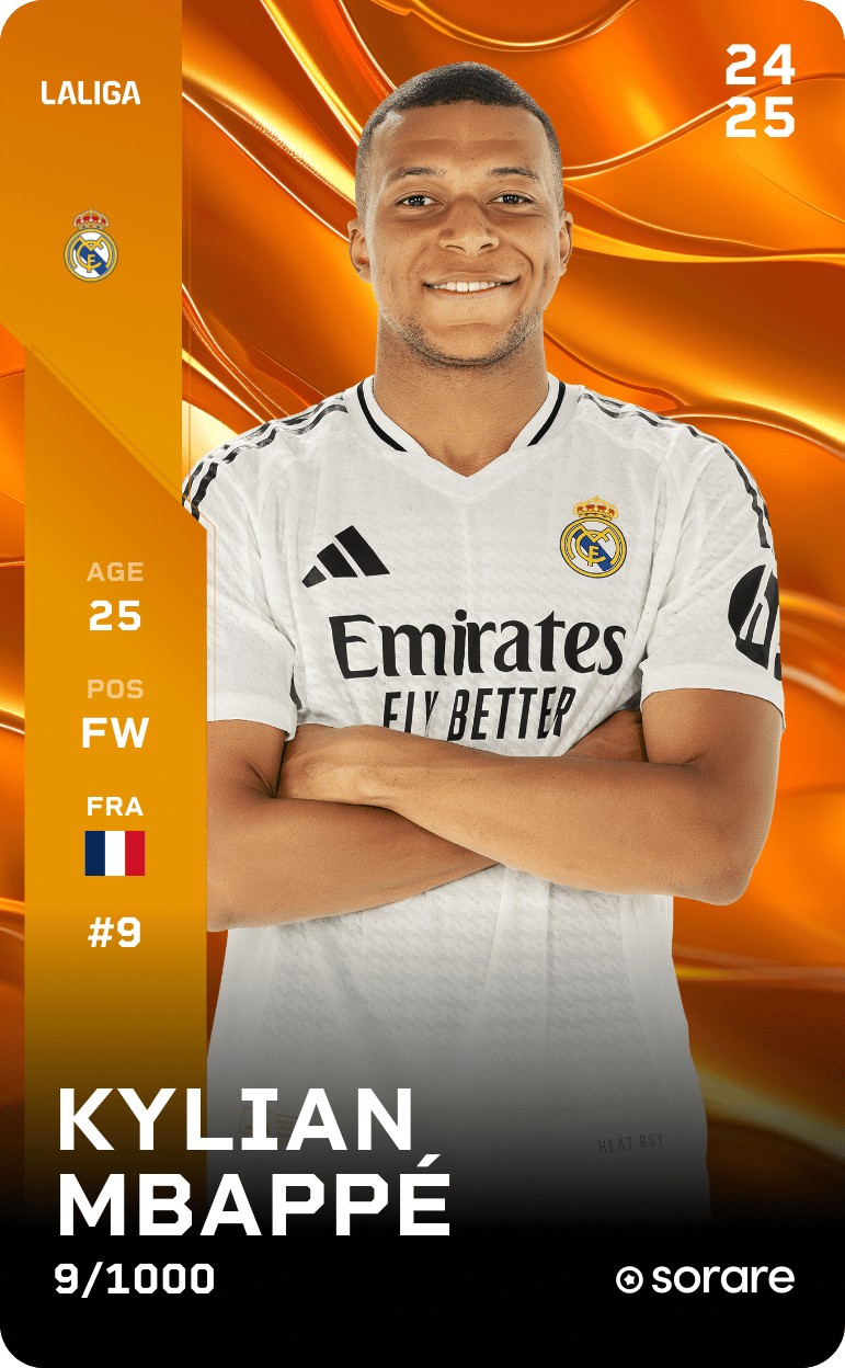 Kylian Mbappé 2024-25 • Limited 9/1000