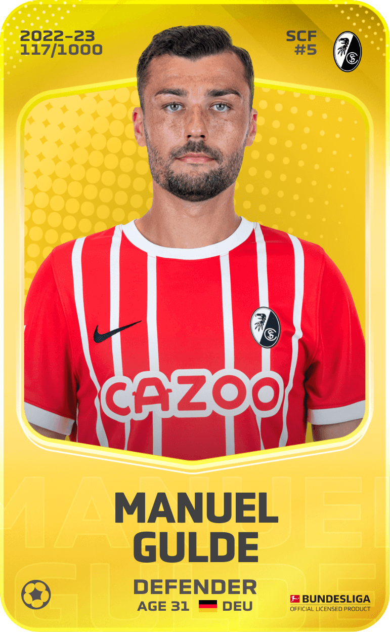 Manuel Gulde 2022-23 • Limited 117/1000