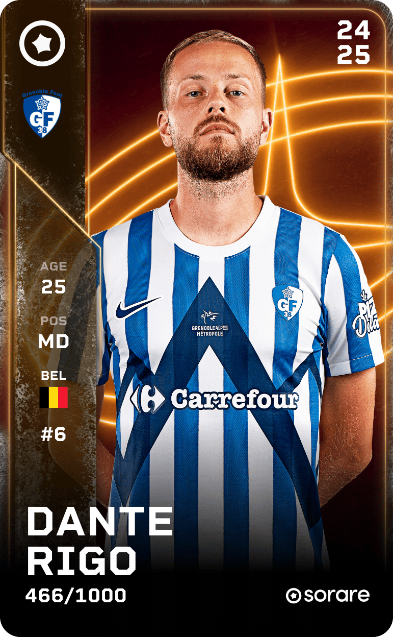 Dante Rigo 2024-25 • Limited 466/1000