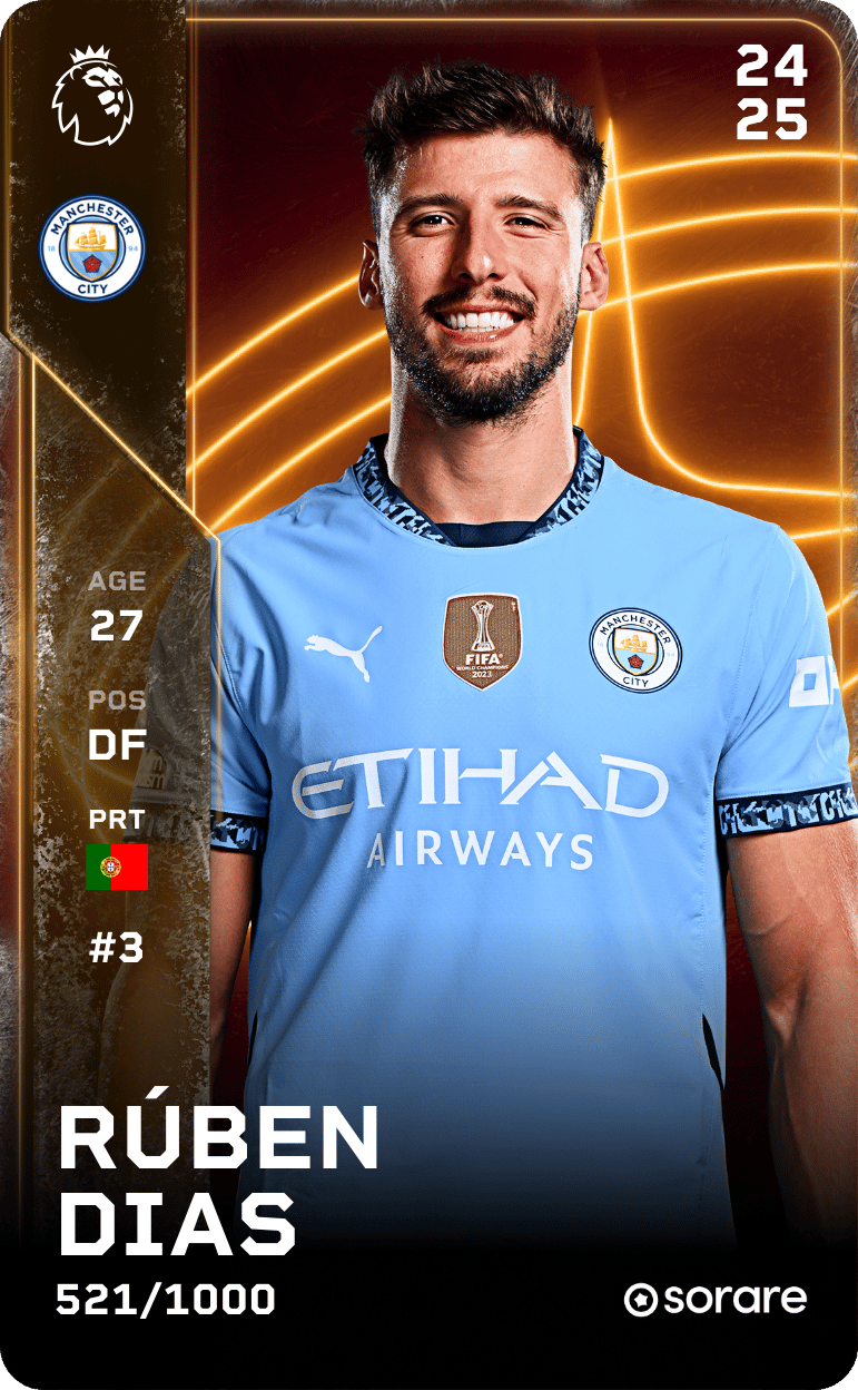 Rúben Dias 2024-25 • Limited 521/1000