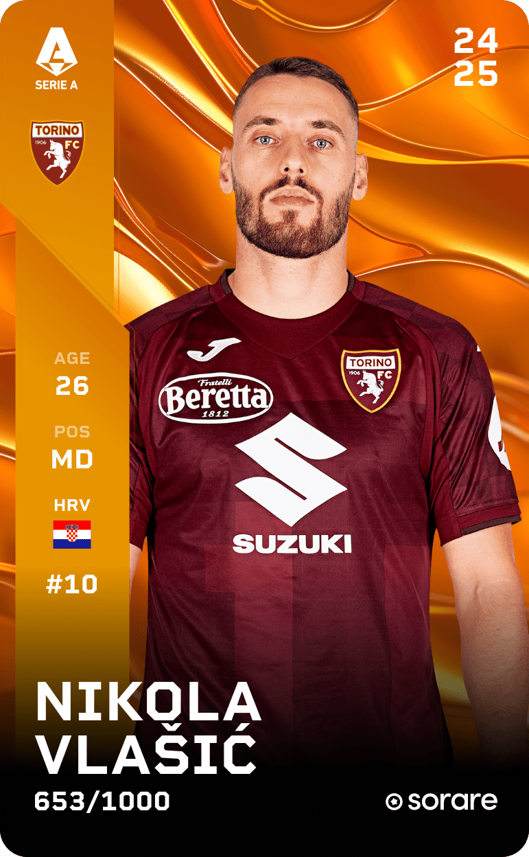 Nikola Vlašić 2024-25 • Limited 653/1000
