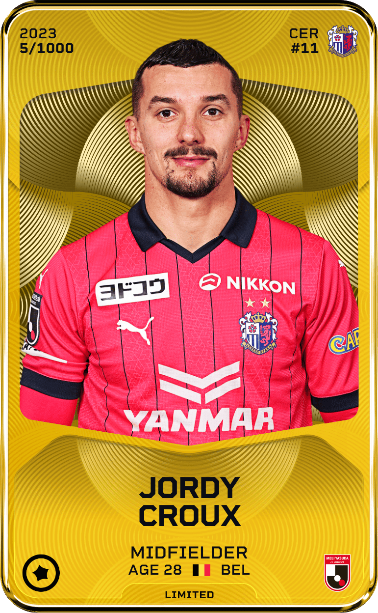Jordy Croux 2023-24 • Limited 5/1000