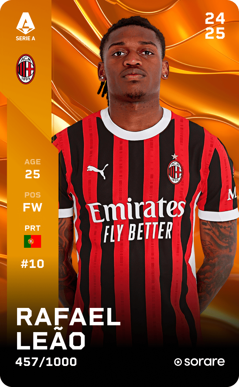 Rafael Leão 2024-25 • Limited 457/1000