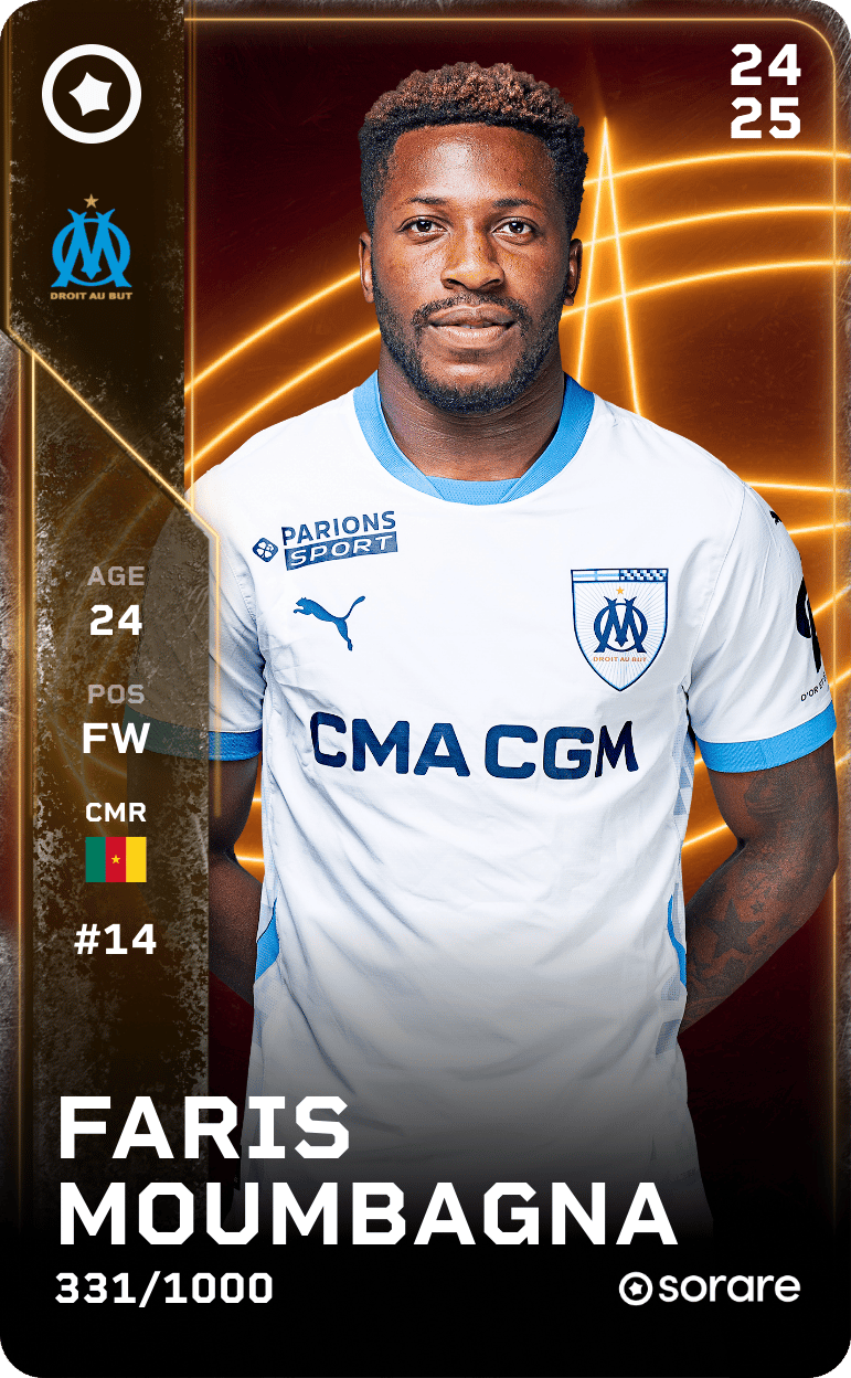 Faris Moumbagna 2024-25 • Limited 331/1000