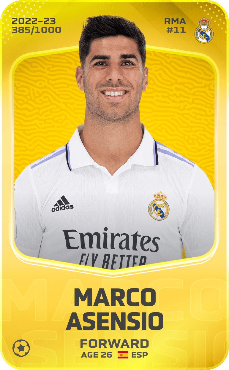 Marco Asensio 2022-23 • Limited 385/1000