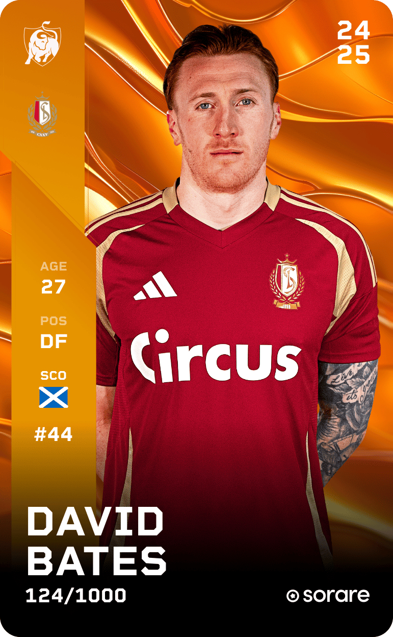 David Bates 2024-25 • Limited 124/1000