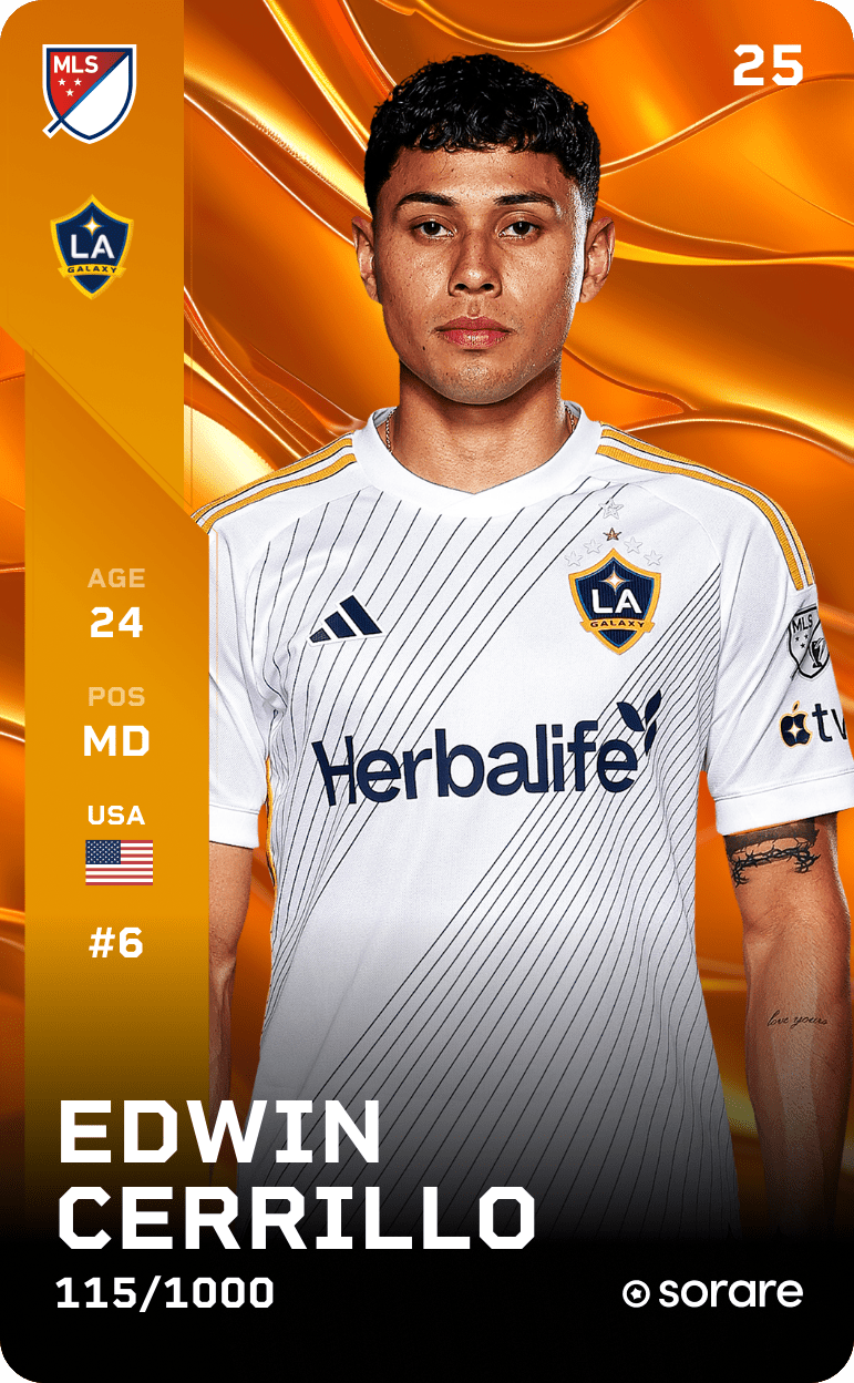 Edwin Cerrillo 2025-26 • Limited 115/1000