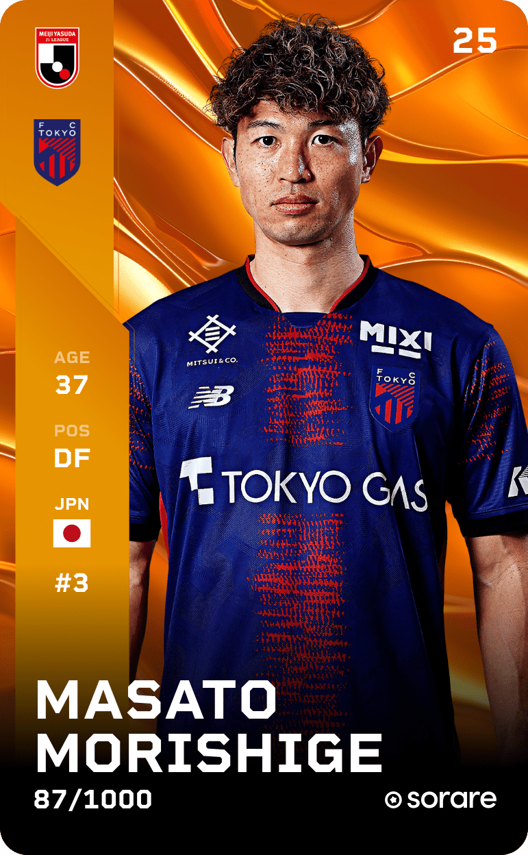 Masato Morishige 2025-26 • Limited 87/1000