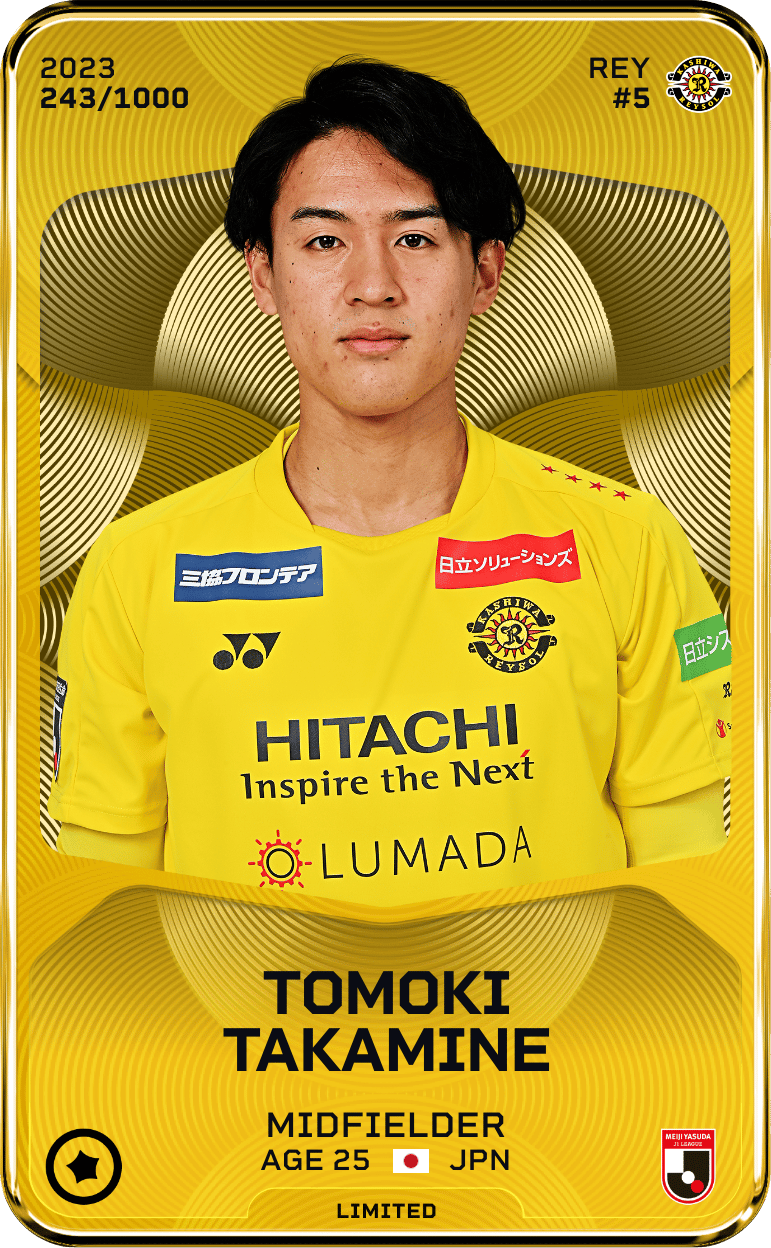 Tomoki Takamine 2023-24 • Limited 243/1000