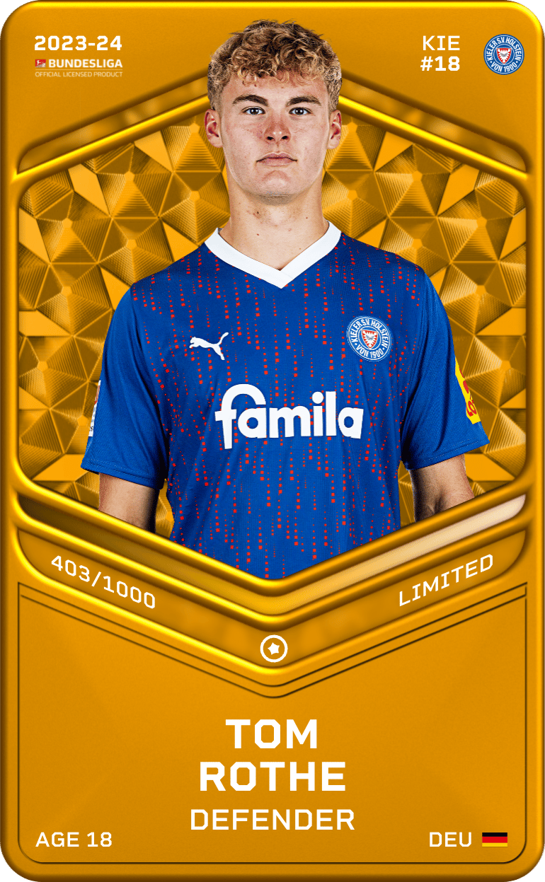 Tom Rothe 2023-24 • Limited 403/1000