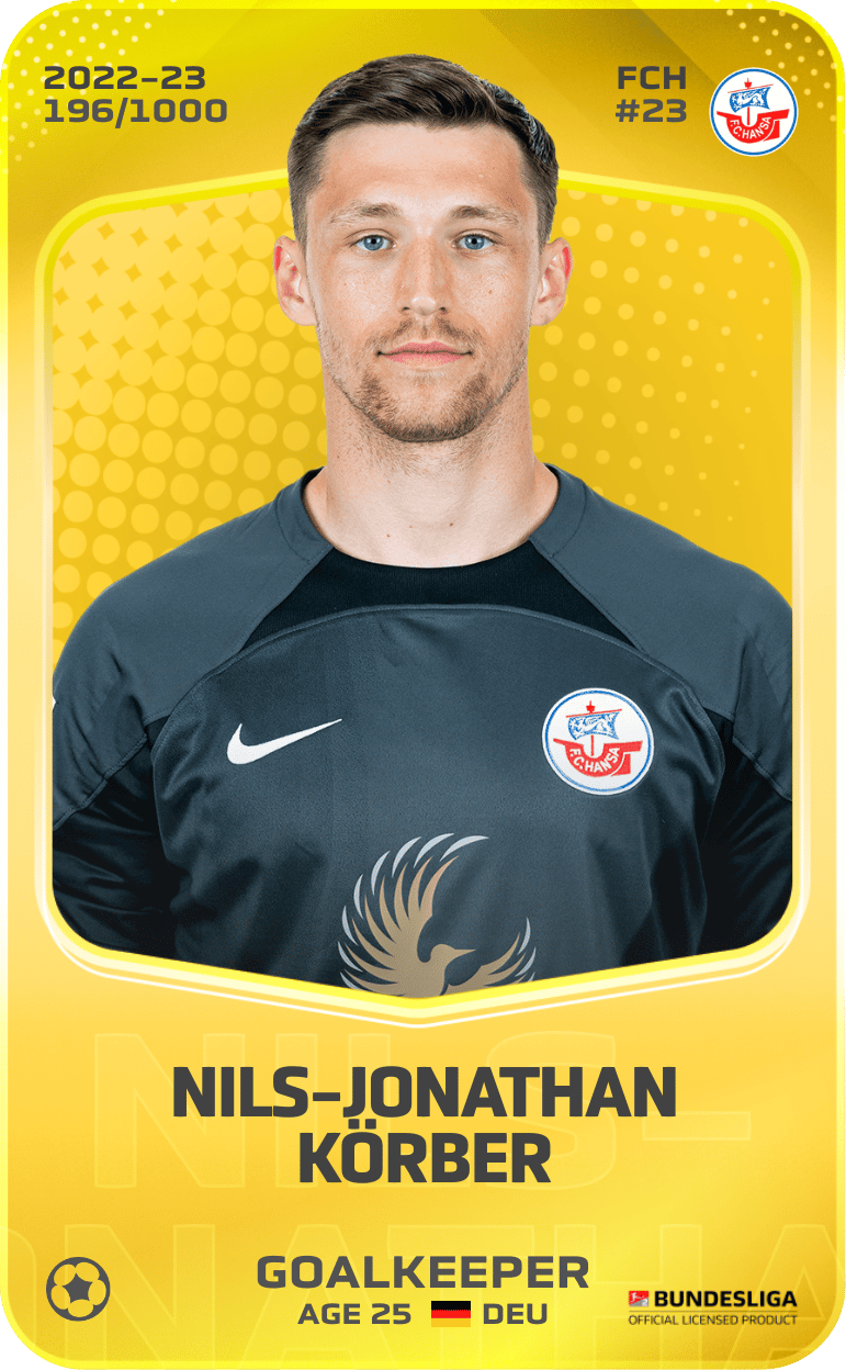 Nils-Jonathan Körber 2022-23 • Limited 196/1000