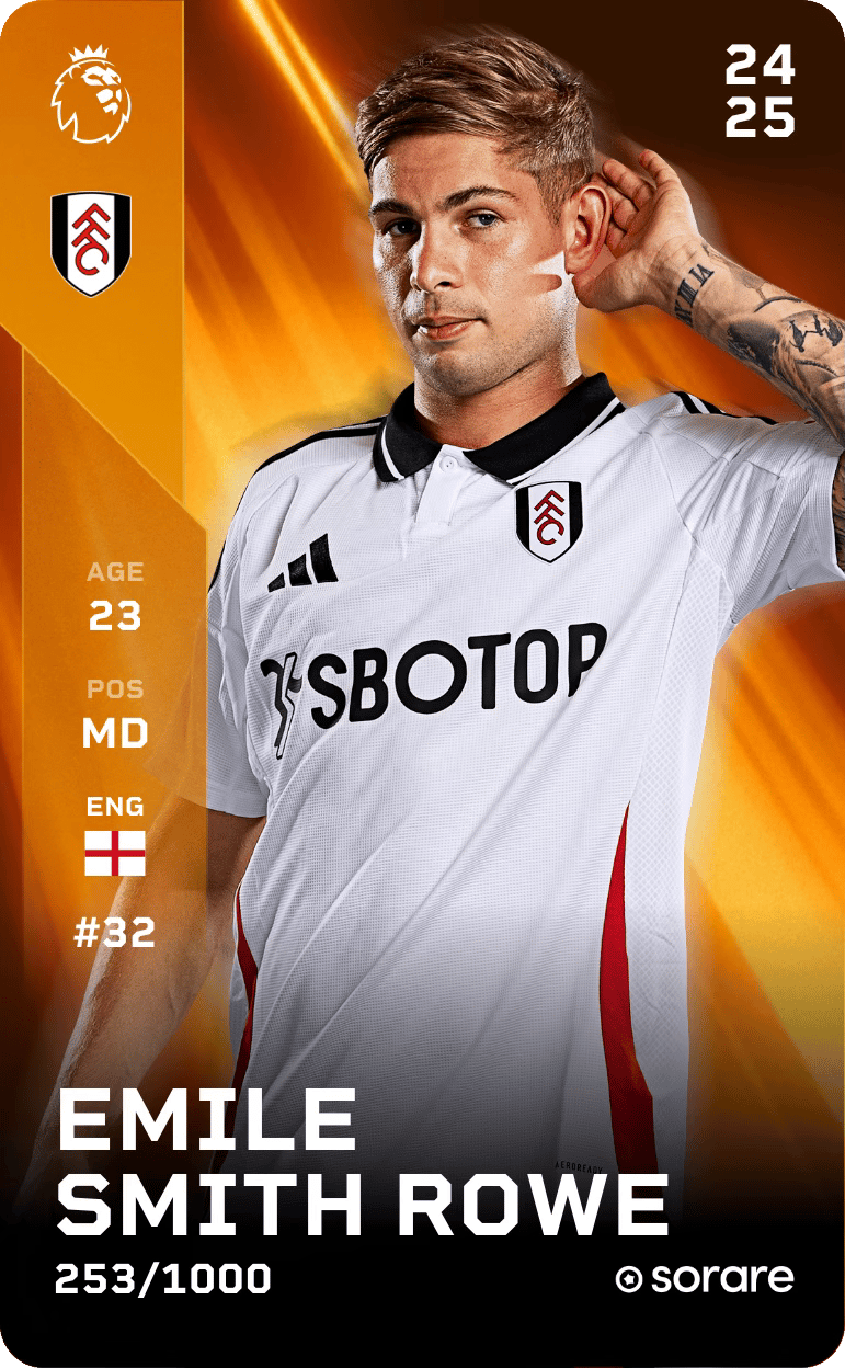 Emile Smith Rowe 2024-25 • Limited 253/1000