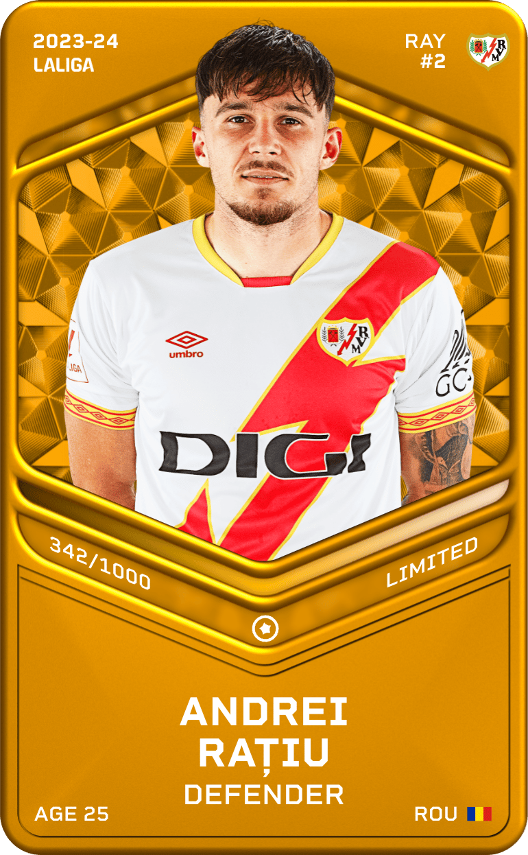 Andrei Rațiu 2023-24 • Limited 342/1000