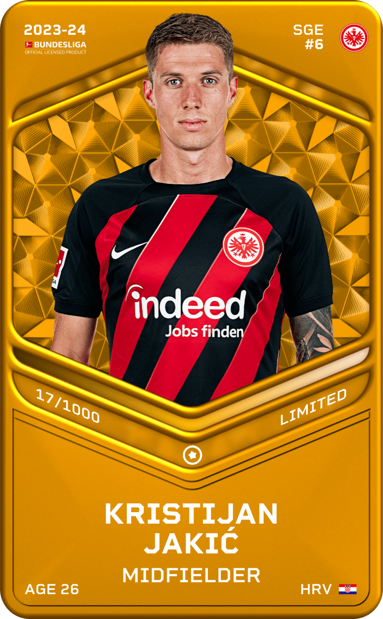 Kristijan Jakić 2023-24 • Limited 17/1000