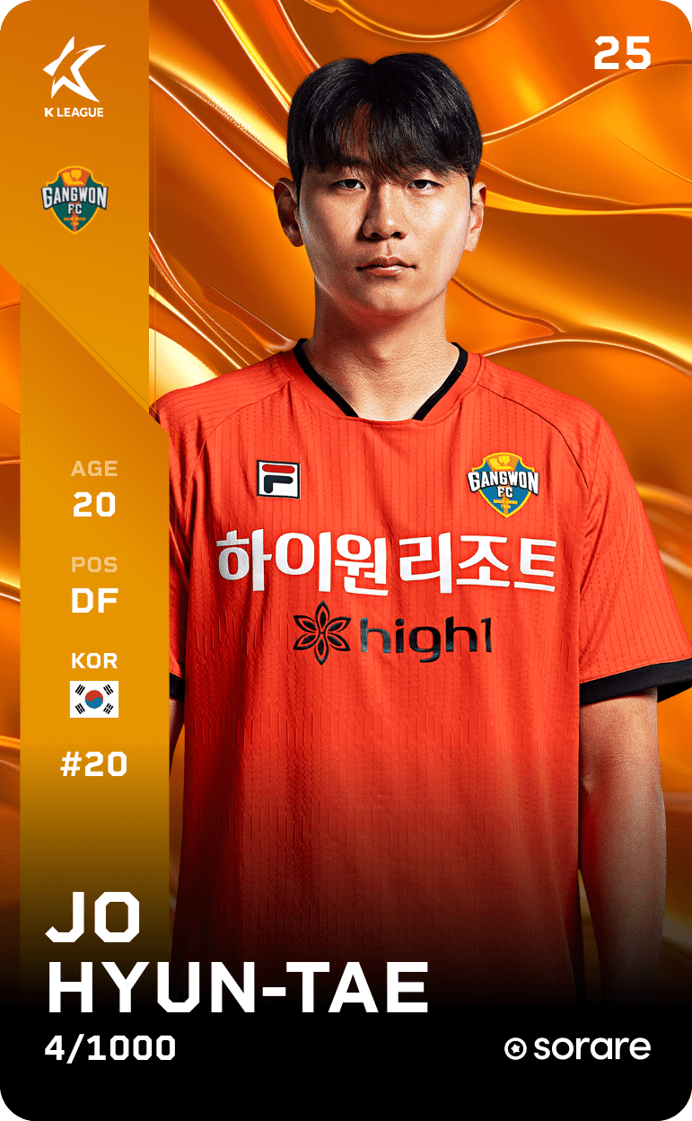 Jo Hyun-Tae 2025-26 • Limited 4/1000