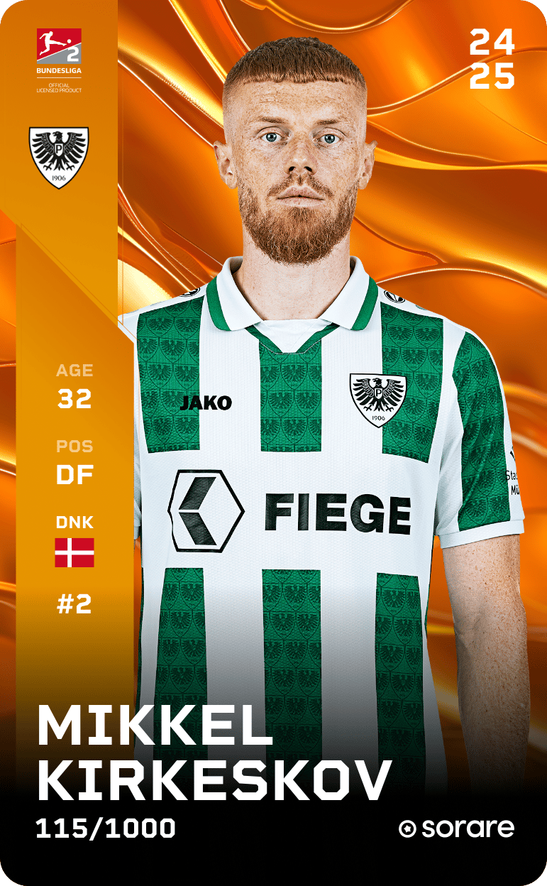 Mikkel Kirkeskov 2024-25 • Limited 115/1000