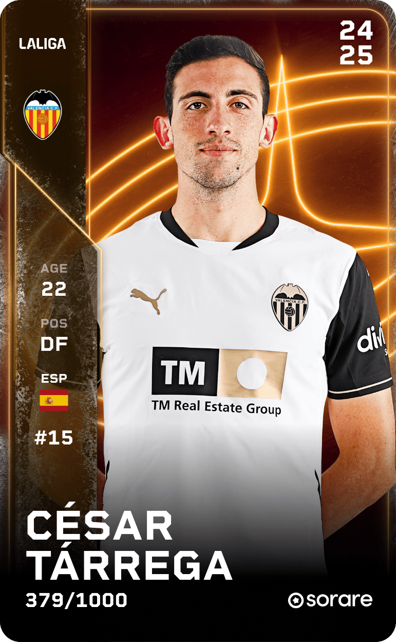 César Tárrega 2024-25 • Limited 379/1000
