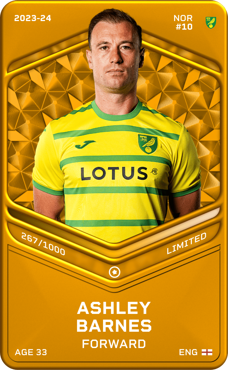 Ashley Barnes 2023-24 • Limited 267/1000