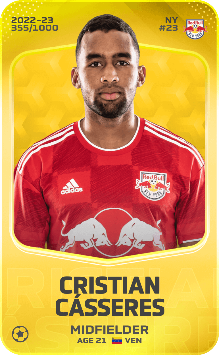 Cristian Cásseres 2022-23 • Limited 355/1000