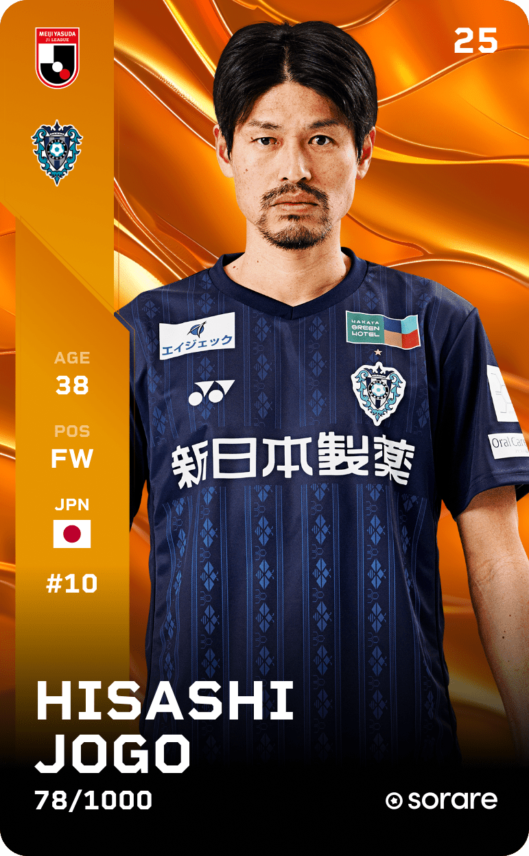 Hisashi Jogo 2025-26 • Limited 78/1000