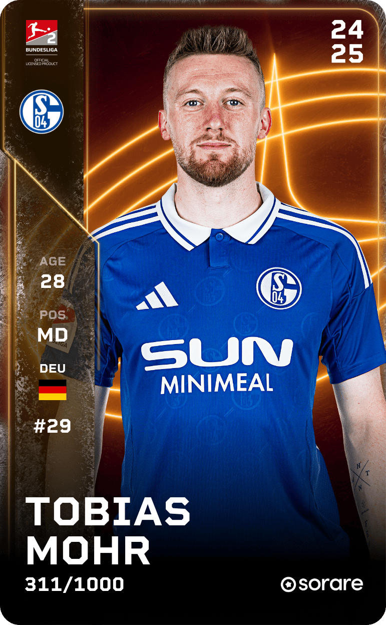 Tobias Mohr 2024-25 • Limited 311/1000