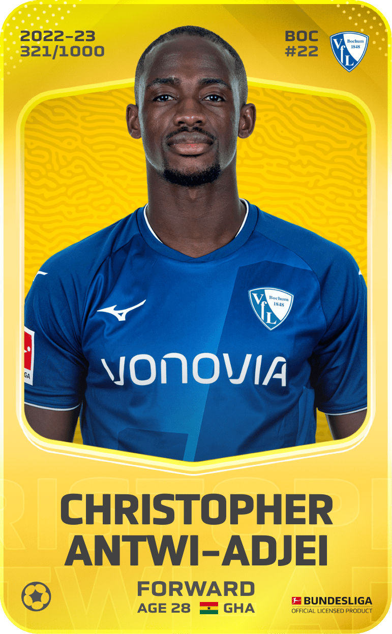 Christopher Antwi-Adjei 2022-23 • Limited 321/1000