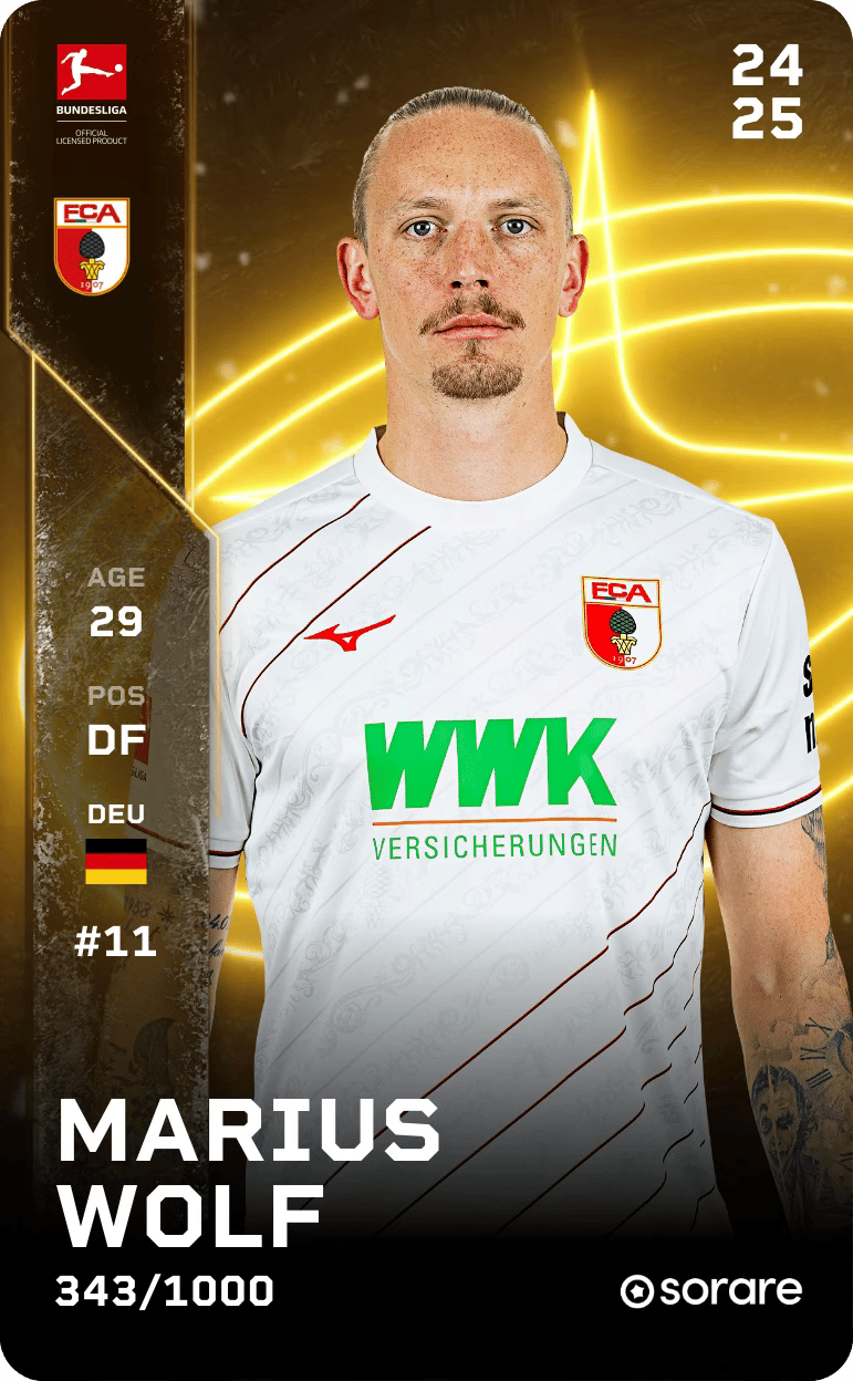 Marius Wolf 2024-25 • Limited 343/1000
