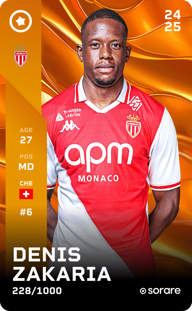 Denis Zakaria 2024-25 • Limited 228/1000