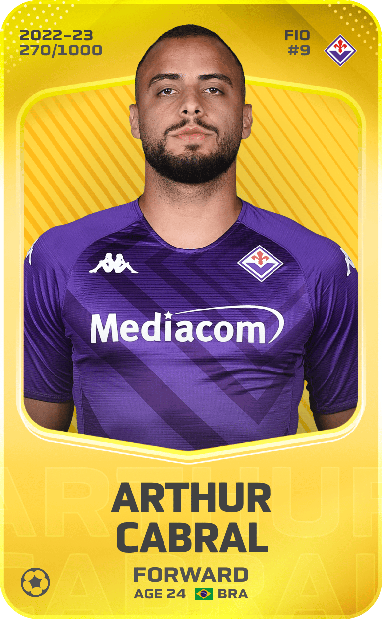 Arthur Cabral 2022-23 • Limited 270/1000