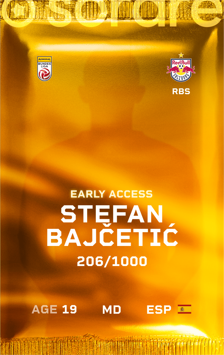 Stefan Bajčetić 2024-25 • Limited 206/1000