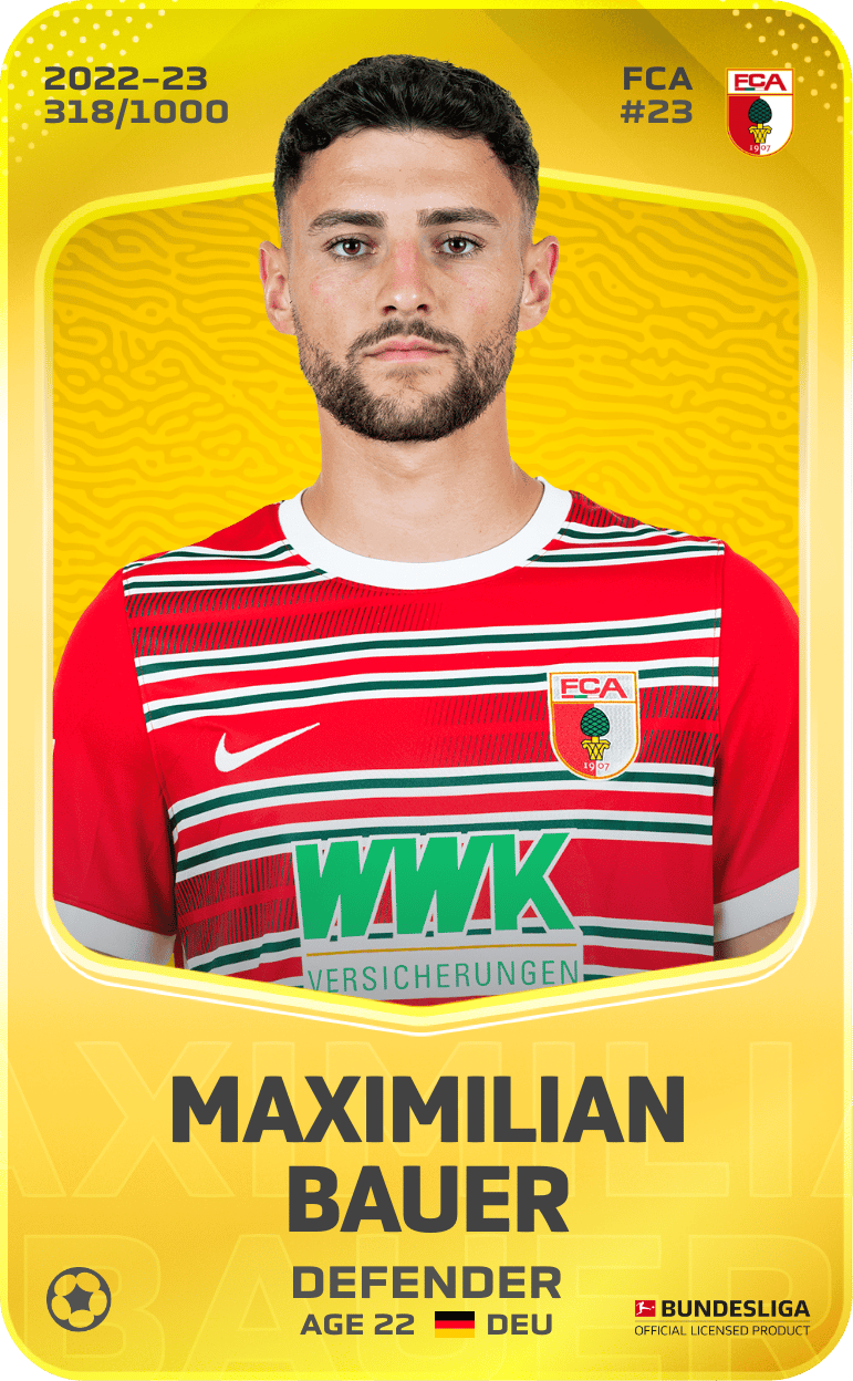 Maximilian Bauer 2022-23 • Limited 318/1000