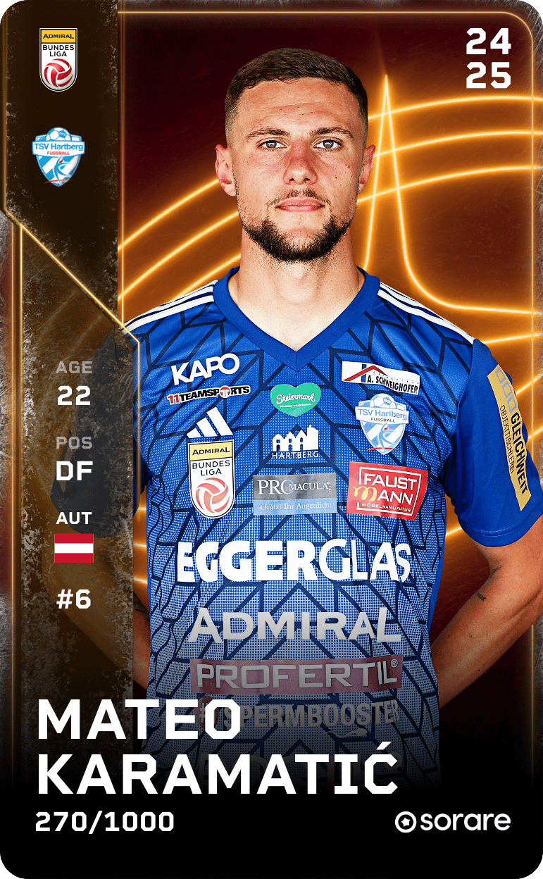 Mateo Karamatić 2024-25 • Limited 270/1000