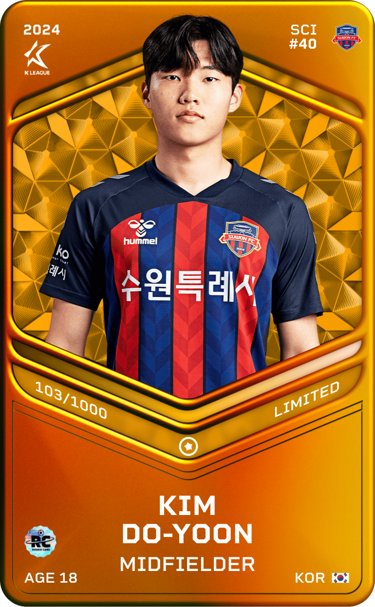 Kim Do-Yoon 2024-25 • Limited 103/1000