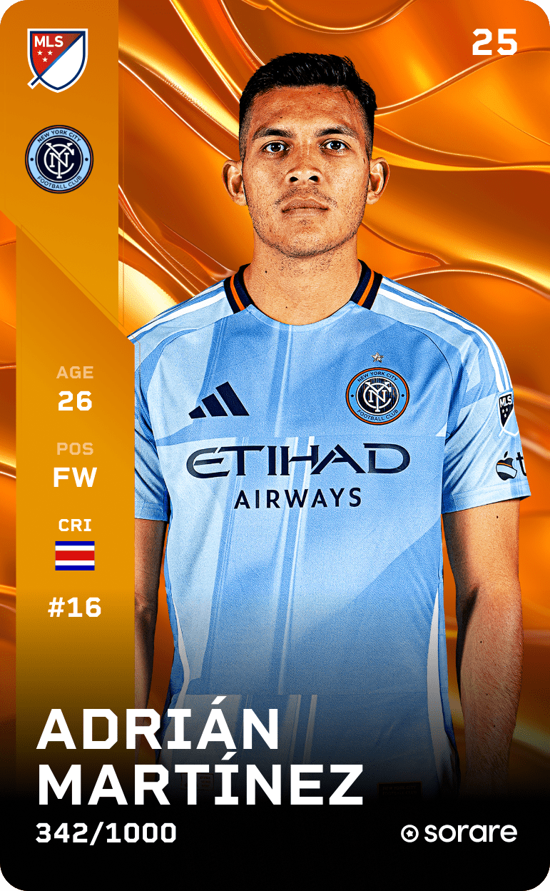 Adrián Martínez 2025-26 • Limited 342/1000