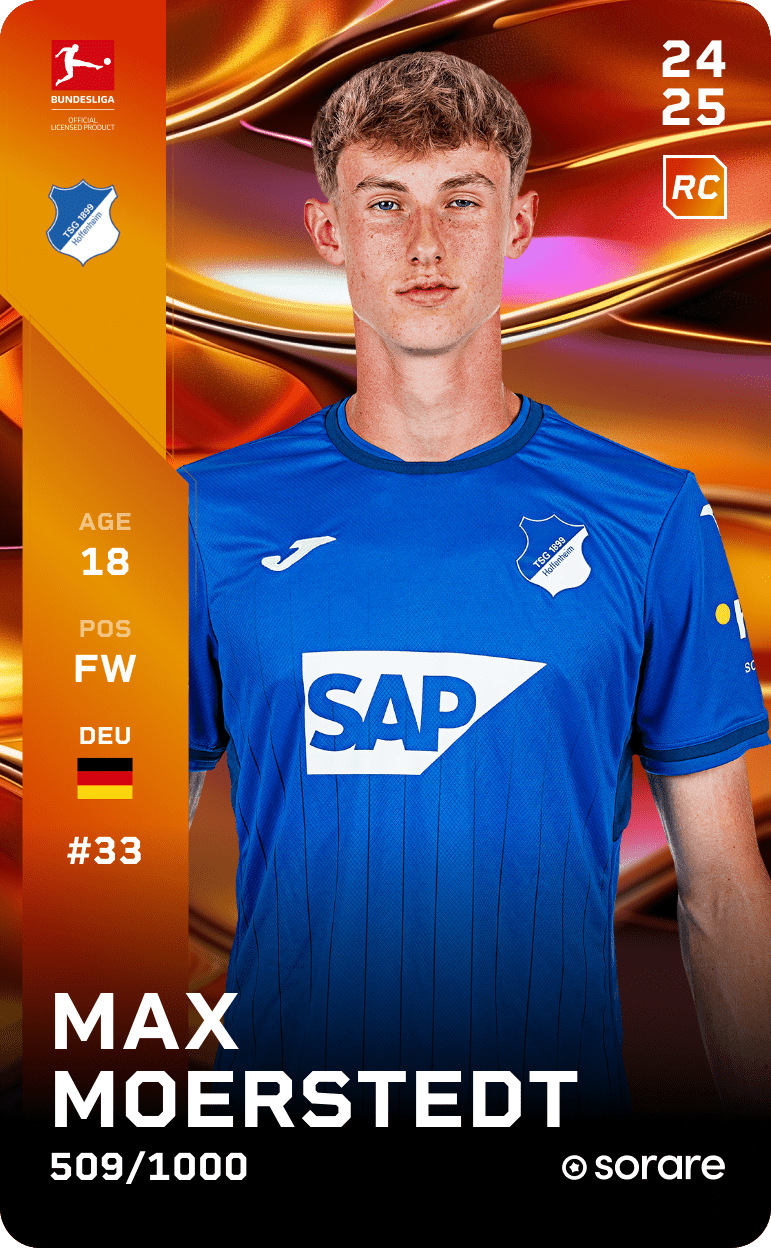 Max Moerstedt 2024-25 • Limited 509/1000