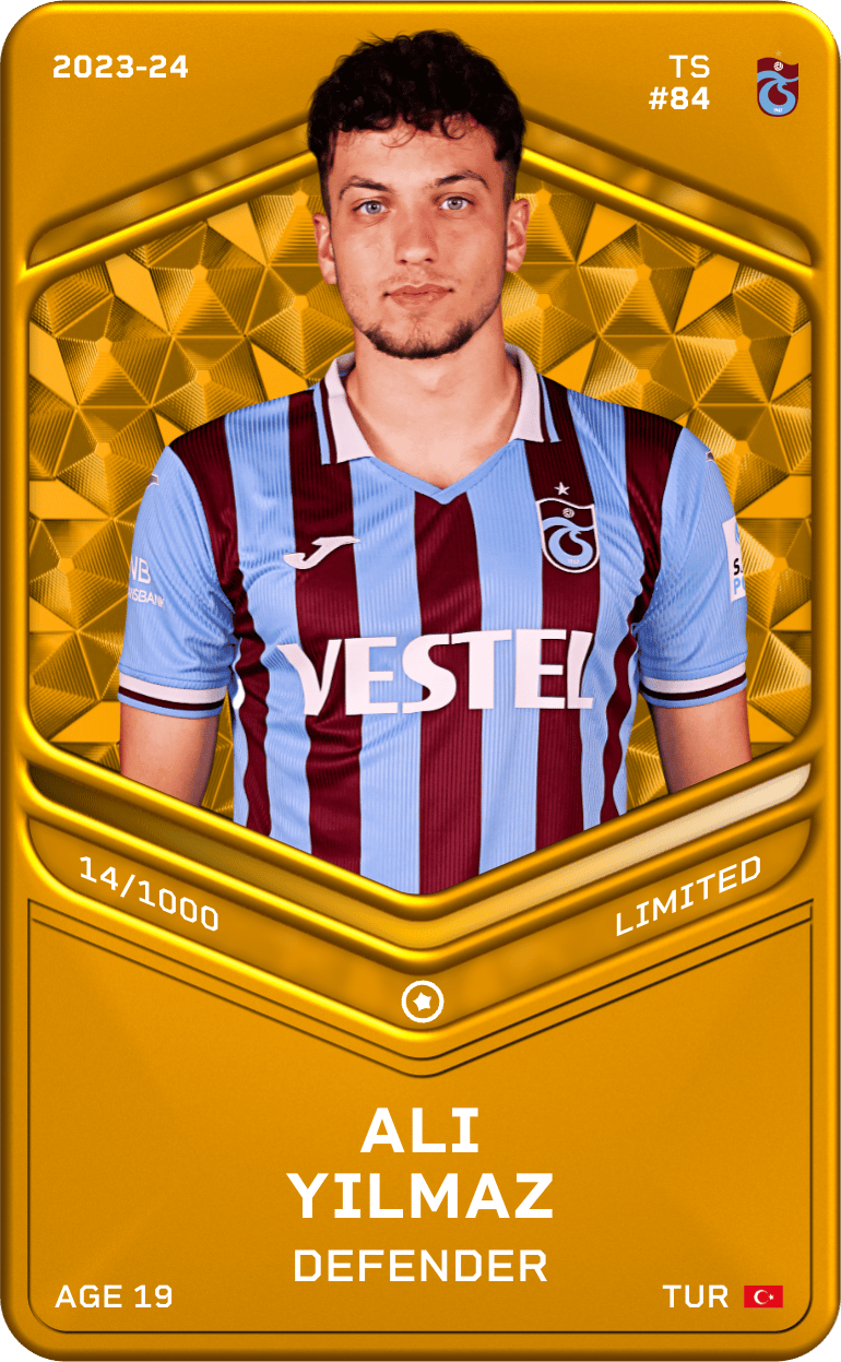 Ali Yılmaz 2023-24 • Limited 14/1000