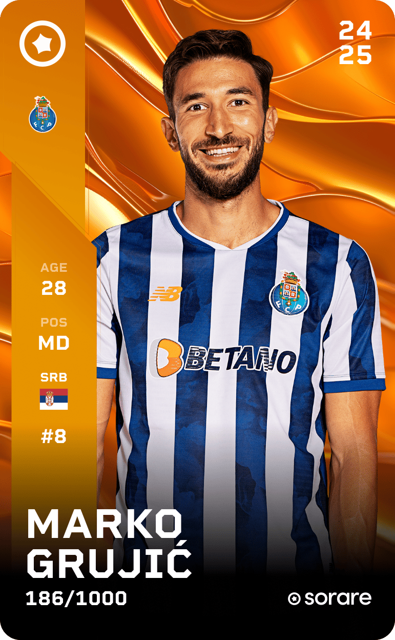Marko Grujić 2024-25 • Limited 186/1000