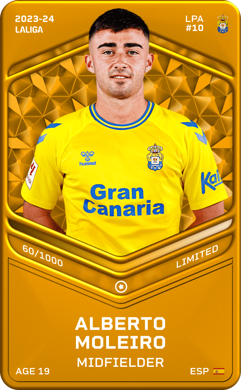 Alberto Moleiro 2023-24 • Limited 60/1000