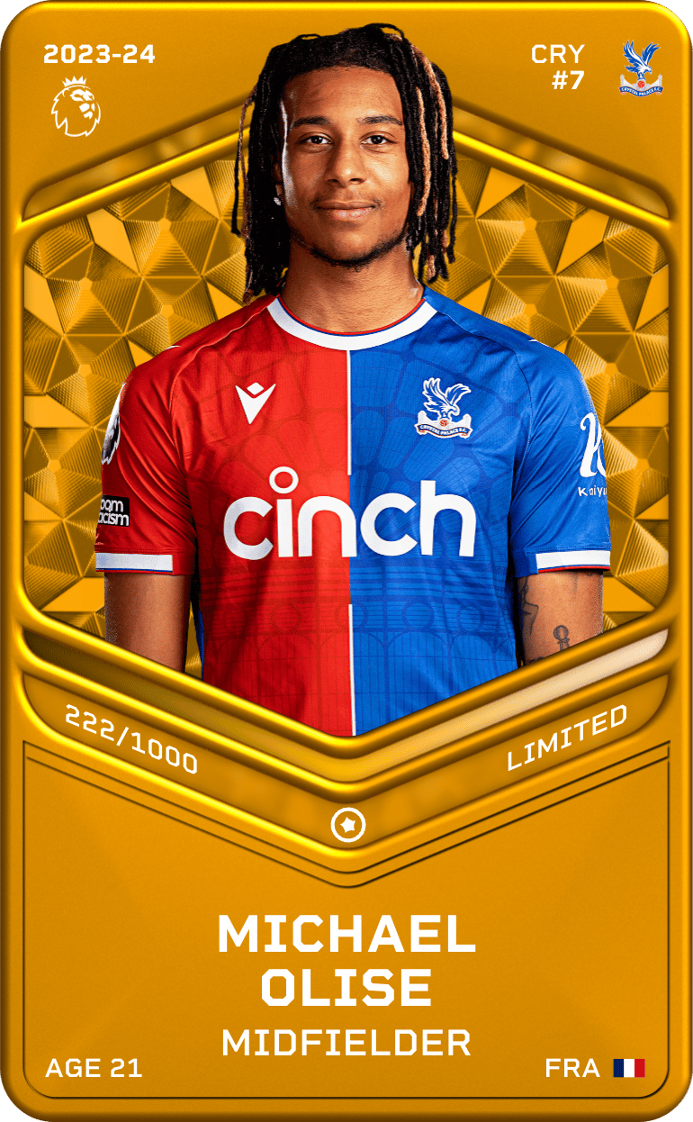 Michael Olise 2023-24 • Limited 222/1000