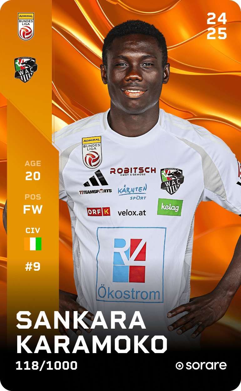 Sankara Karamoko 2024-25 • Limited 118/1000