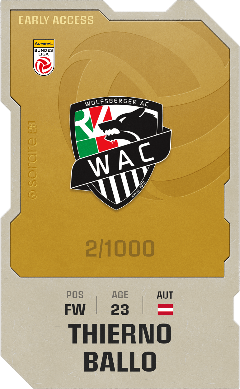 Thierno Ballo 2025-26 • Limited 2/1000