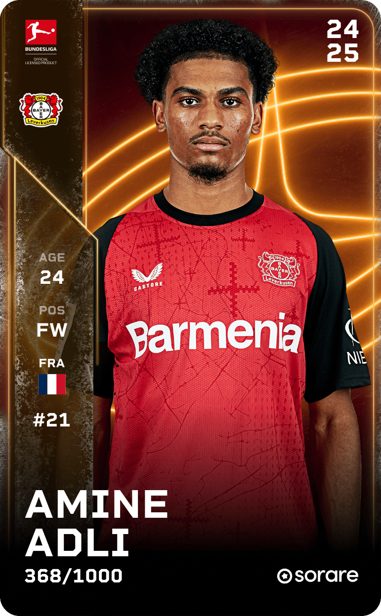 Amine Adli 2024-25 • Limited 368/1000