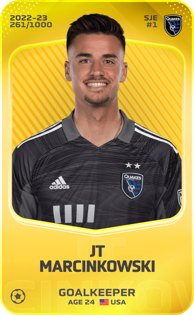 JT Marcinkowski 2022-23 • Limited 261/1000