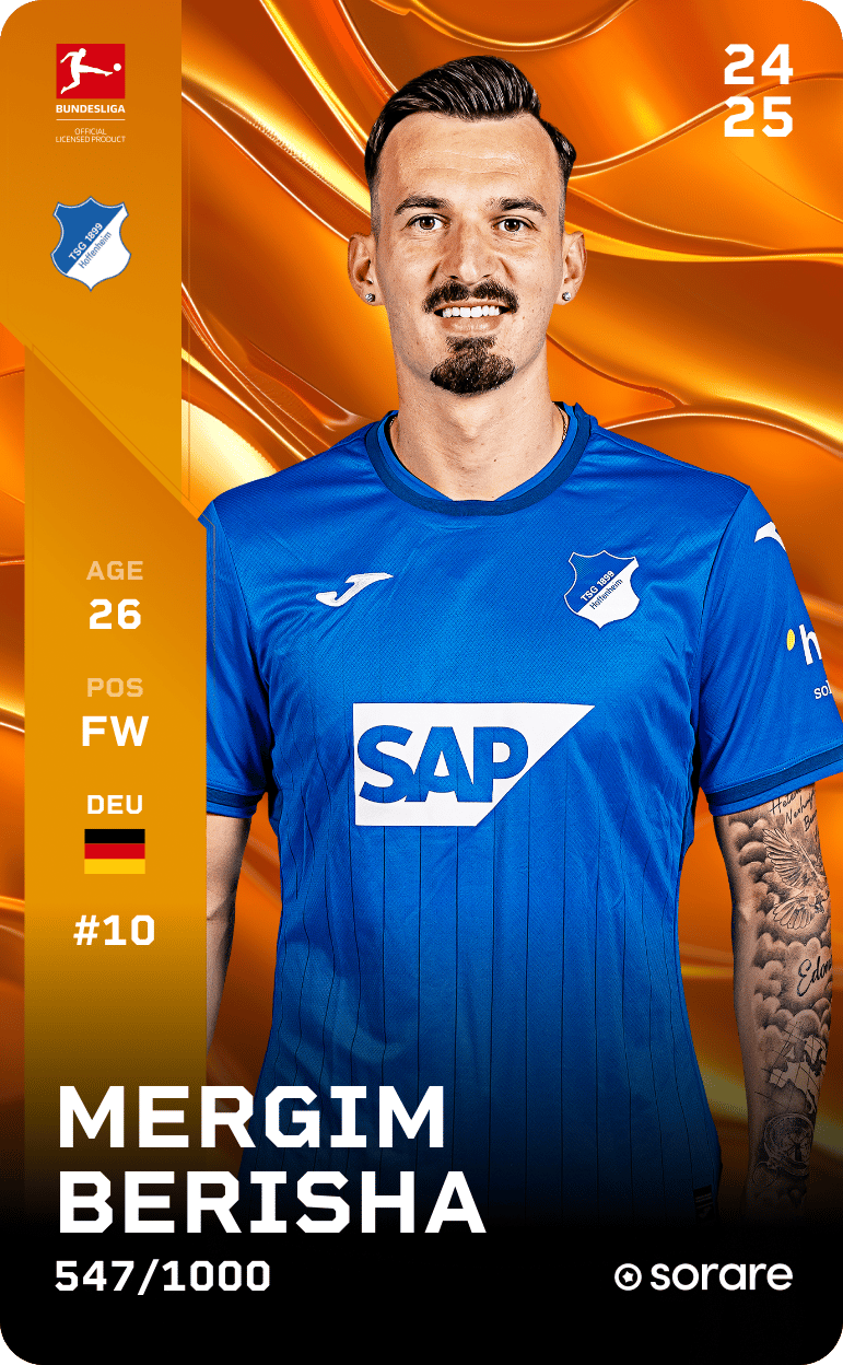 Mergim Berisha 2024-25 • Limited 547/1000