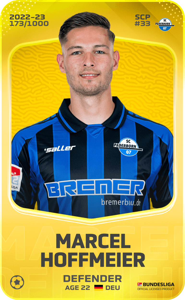Marcel Hoffmeier 2022-23 • Limited 173/1000