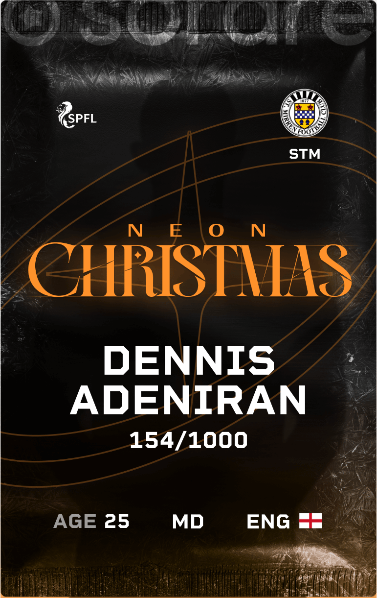 Dennis Adeniran 2024-25 • Limited 154/1000