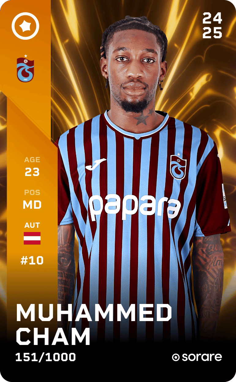 Muhammed Cham 2024-25 • Limited 151/1000