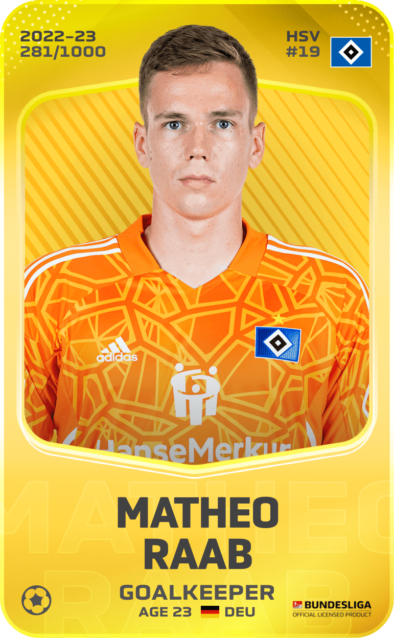 Matheo Raab 2022-23 • Limited 281/1000