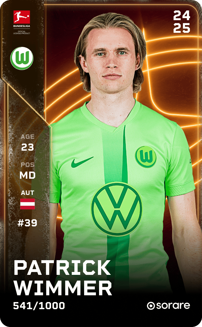 Patrick Wimmer 2024-25 • Limited 541/1000