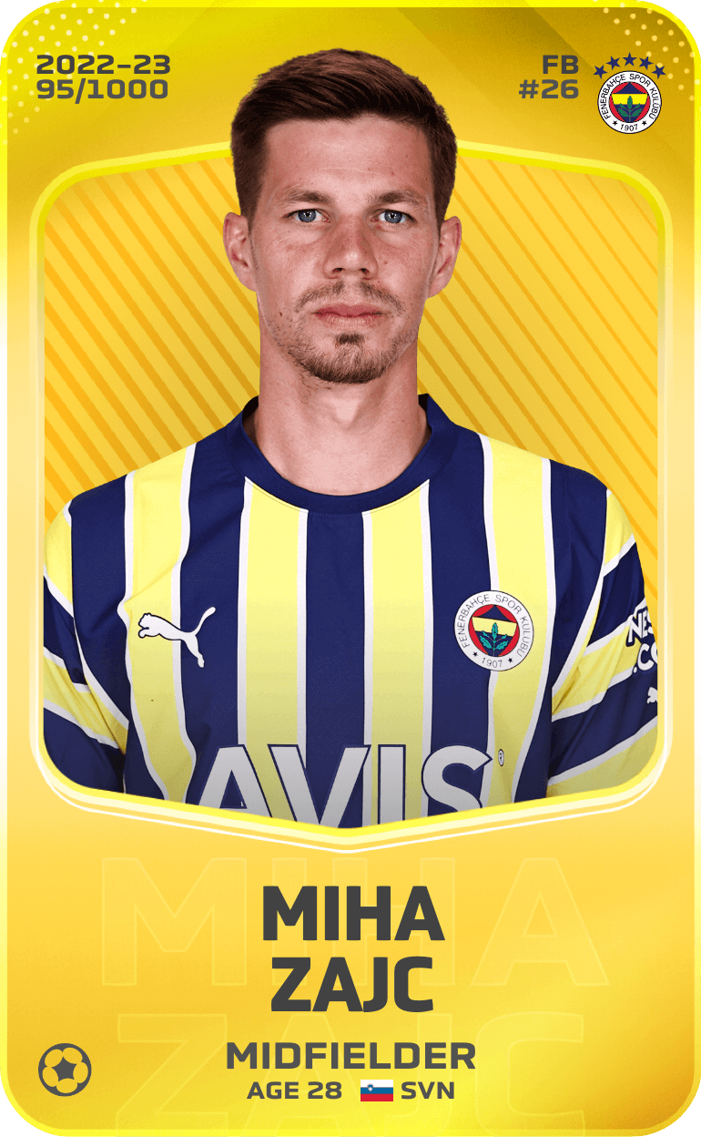 Miha Zajc 2022-23 • Limited 95/1000